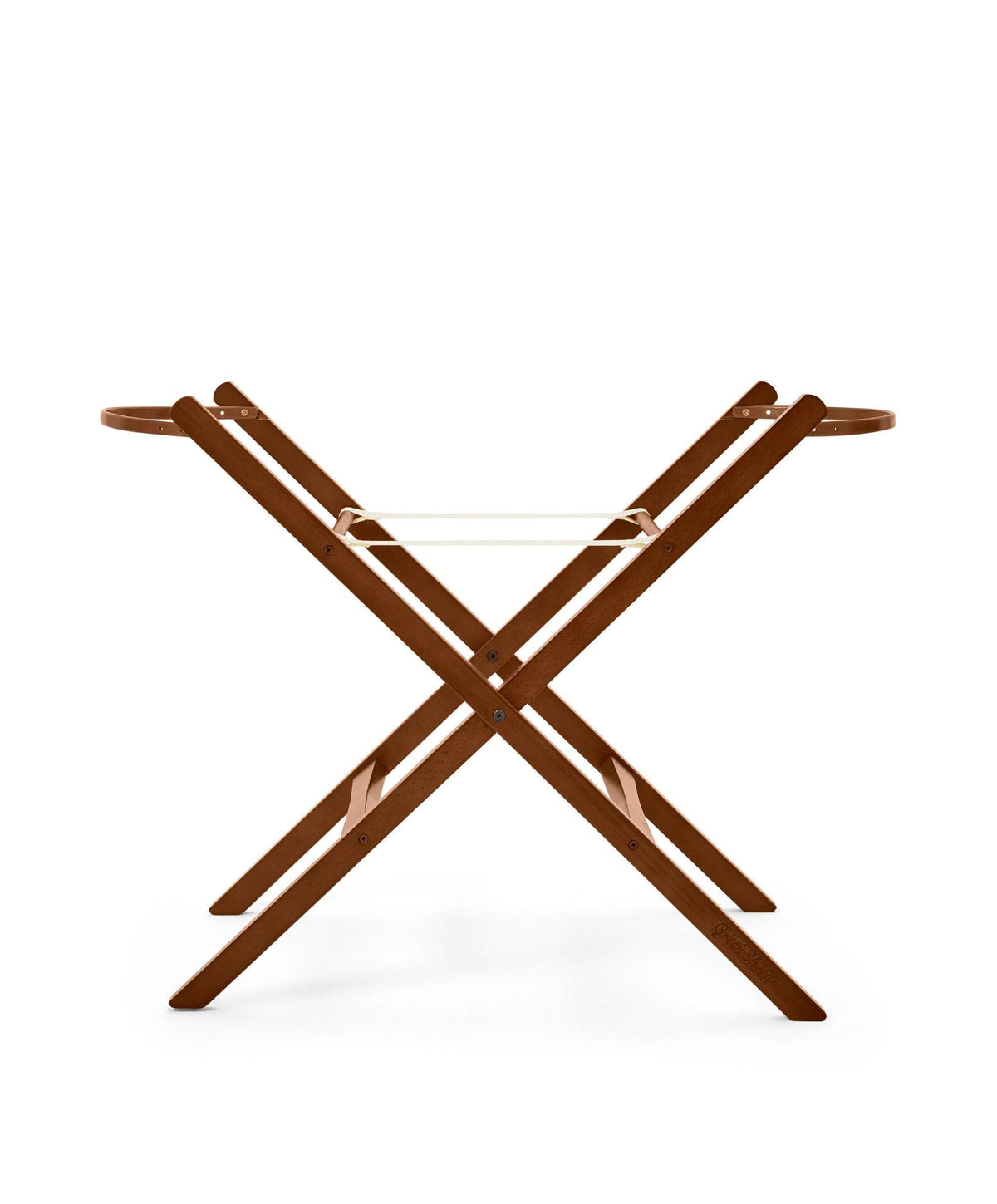 Snuz The Little Green Sheep Moses Basket Stand - Walnut