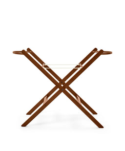 Snuz The Little Green Sheep Moses Basket Stand - Walnut
