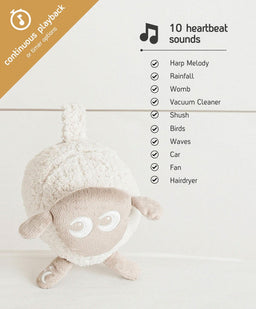 Sweet Dreamers Night Lights Sweet Dreamers Ewan Deluxe Baby Sleep Soother - Beige