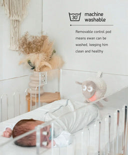 Sweet Dreamers Night Lights Sweet Dreamers Ewan Deluxe Baby Sleep Soother - Beige