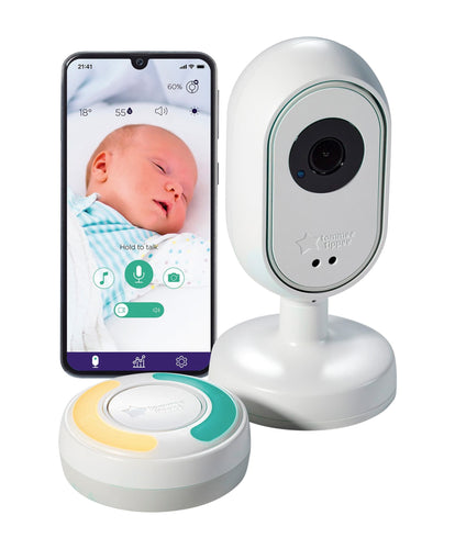 Tommee Tippee Baby Monitors Tommee Tippee Dreamsense smart baby monitor in White