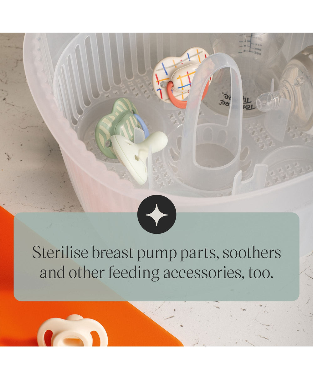 Tommee Tippee Bottle Feeding Tommee Tippee 2-in-1 Microwave Steriliser