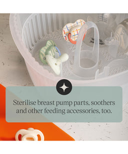 Tommee Tippee Bottle Feeding Tommee Tippee 2-in-1 Microwave Steriliser