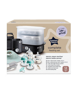 Tommee Tippee Bottle Feeding Tommee Tippee Complete Feeding Set - Black