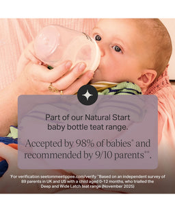 Tommee Tippee Bottle Feeding Tommee Tippee Natural Start 260ml Baby Bottle