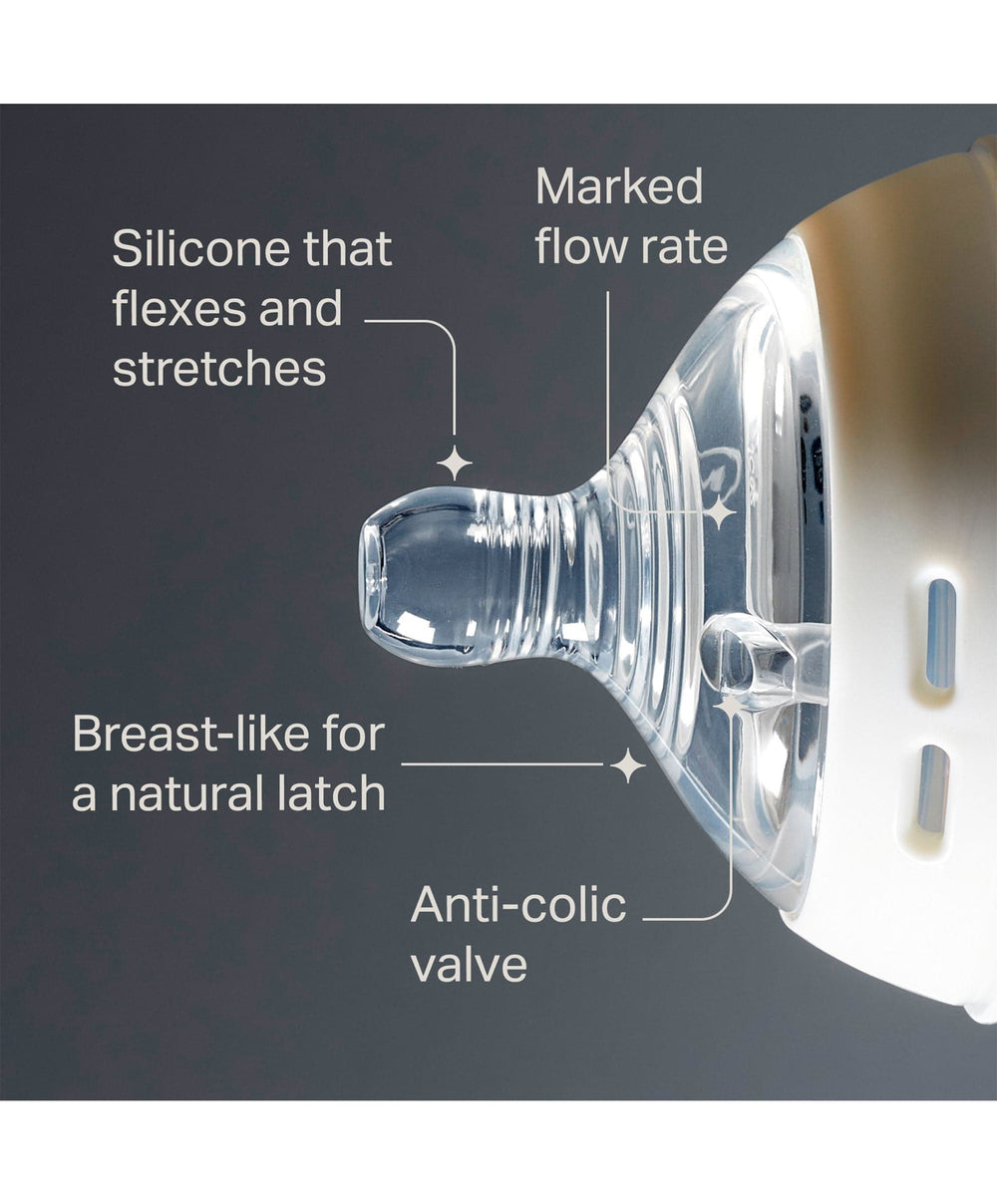 Tommee Tippee Bottle Feeding Tommee Tippee Natural Start Medium Flow Teat (Pack of 2)