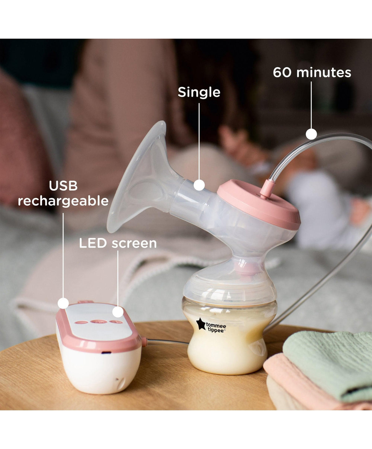 Tommee Tippee Made for Me Single Wearable Breast Pump – Mamas