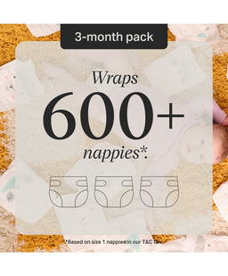Tommee Tippee Nappy Bins Tommee Tippee Twist & Click Nappy Bin Refill Cassettes (6 pack)