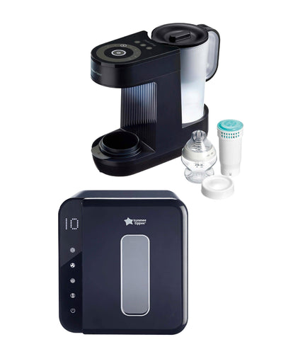Tommee Tippee Tommee Tippee Perfect Prep Formula Feed Maker & Ultra UV 3-in-1 Electric Steriliser Bundle - Slate
