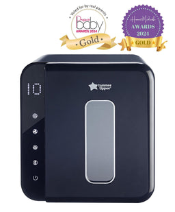 Tommee Tippee Tommee Tippee Ultra UV 3-in-1 Electric Steriliser & GoPrep Formula Feed Maker Bundle - Black