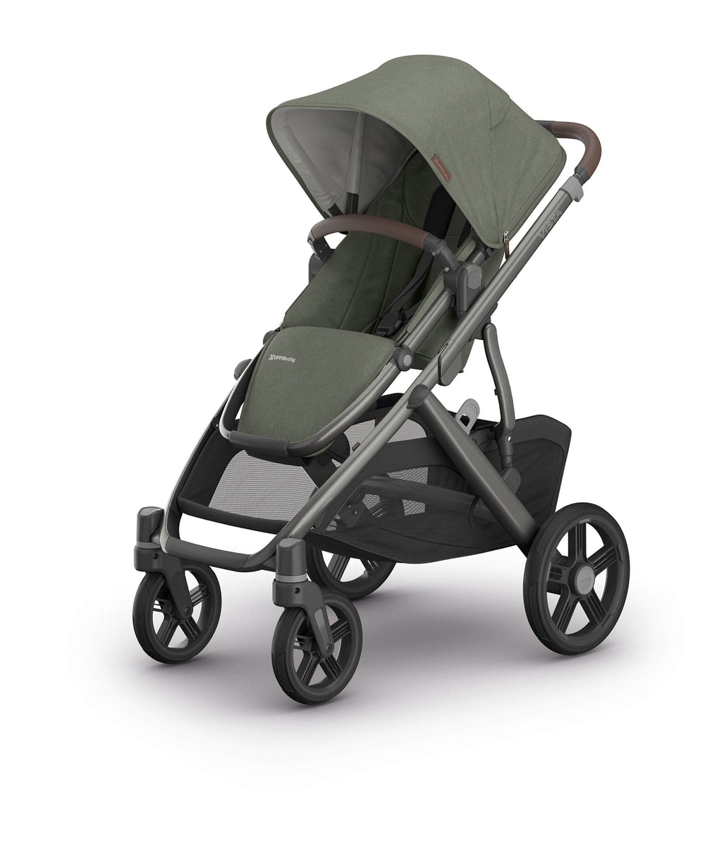 Uppababy Pushchairs UPPAbaby Vista V3 Stroller &amp; Carrycot Bundle with Cybex Cloud T i-Size Rotating Baby Car Seat &amp; Base (5 Pieces) – Evelyn