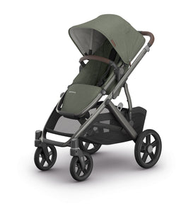 Uppababy Pushchairs UPPAbaby Vista V3 Stroller & Carrycot Bundle with Cybex Cloud T i-Size Rotating Baby Car Seat & Base (5 Pieces) – Evelyn