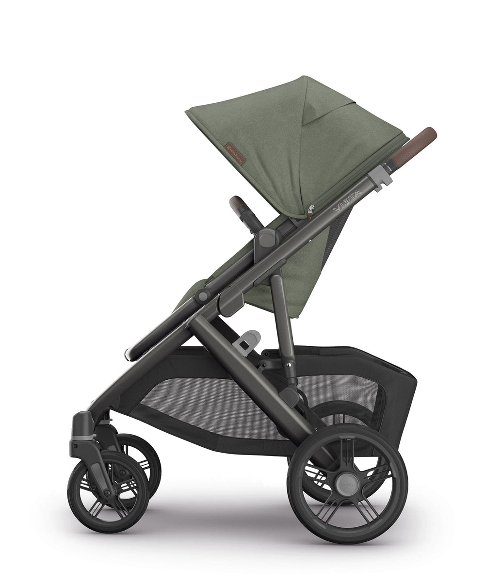 Uppababy Pushchairs UPPAbaby Vista V3 Stroller &amp; Carrycot Bundle with Cybex Cloud T i-Size Rotating Baby Car Seat &amp; Base (5 Pieces) – Evelyn