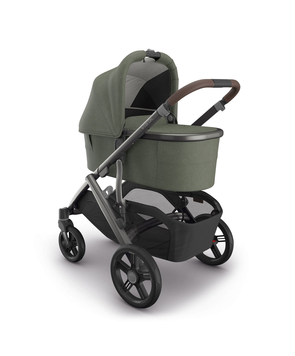 Uppababy Pushchairs UPPAbaby Vista V3 Stroller &amp; Carrycot Bundle with Cybex Cloud T i-Size Rotating Baby Car Seat &amp; Base (5 Pieces) – Evelyn