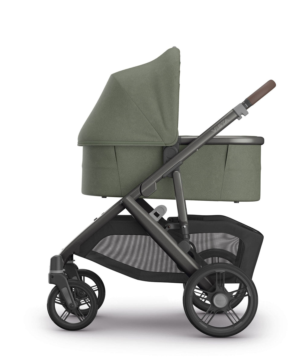 Uppababy Pushchairs UPPAbaby Vista V3 Stroller &amp; Carrycot Bundle with Cybex Cloud T i-Size Rotating Baby Car Seat &amp; Base (5 Pieces) – Evelyn