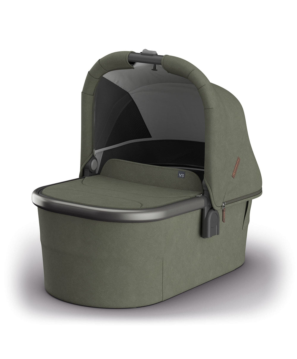 Uppababy Pushchairs UPPAbaby Vista V3 Stroller &amp; Carrycot Bundle with Cybex Cloud T i-Size Rotating Baby Car Seat &amp; Base (5 Pieces) – Evelyn
