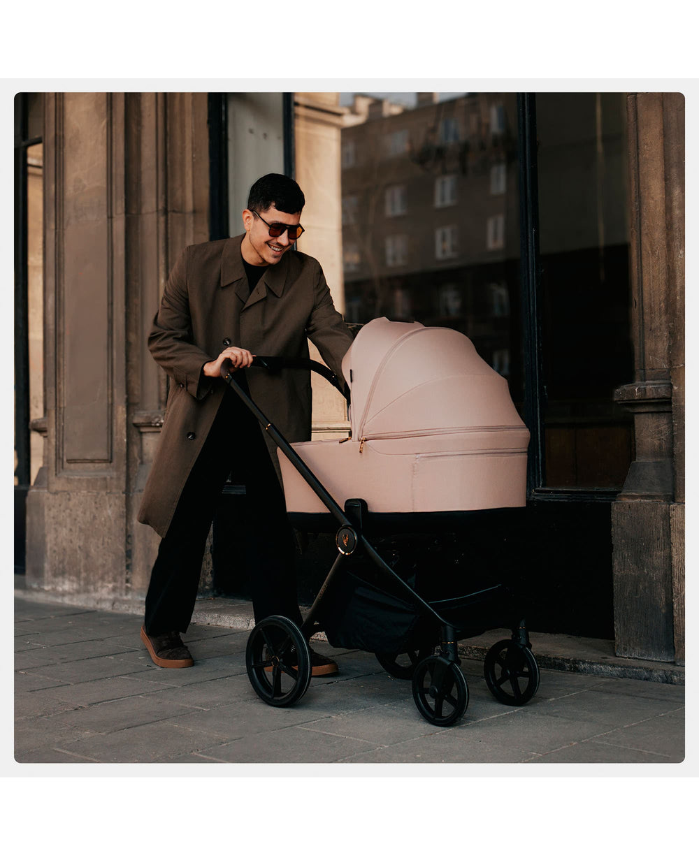 Venicci Pushchairs Venicci Claro 2in1 Essential Pushchair Bundle (8 Pieces) - Almond