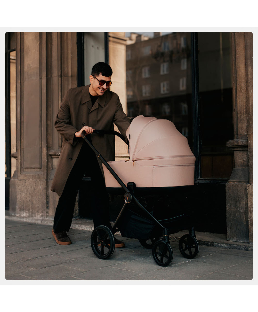 Venicci Pushchairs Venicci Claro 4in1 Luxury Pushchair Bundle with Tiago 2 Car Seat  (10 pieces) - Almond