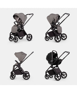 Venicci Pushchairs Venicci Claro 4in1 Luxury Pushchair Bundle with Tiago Car Seat (10 pieces) - Fog