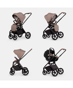 Venicci Pushchairs Venicci Claro2 4in1 Ultimate Pushchair Bundle (13 Pieces) - Almond