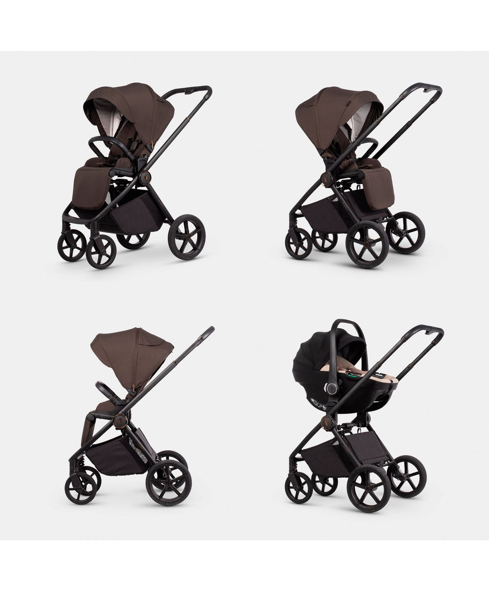 Venicci Pushchairs Venicci Claro2 4in1 Ultimate Pushchair Bundle (13 Pieces) - Chocolate