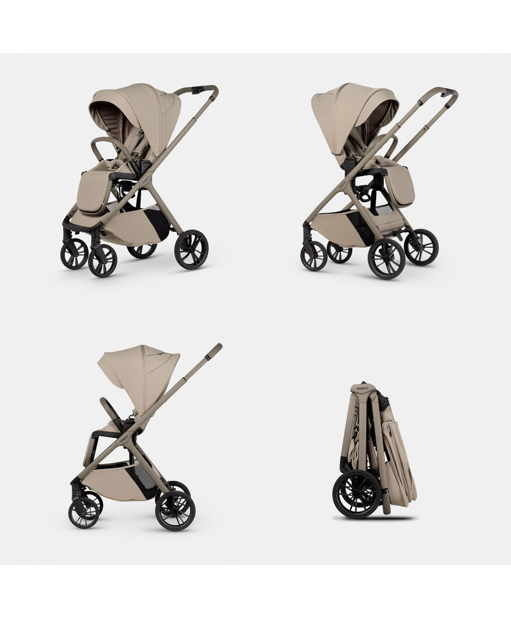Venicci Pushchairs Venicci Tila 2in1 Essential Pushchair Bundle (11 Pieces) -  Latte