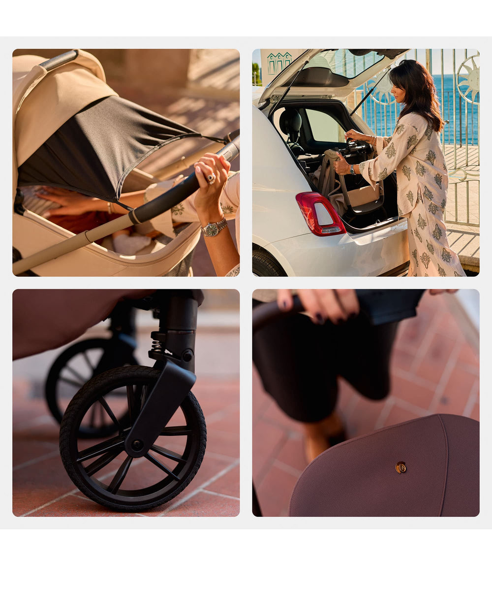 Venicci Pushchairs Venicci Tila 2in1 Essential Pushchair Bundle (11 Pieces) - Noce