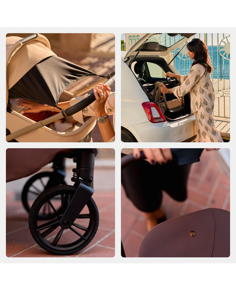 Venicci Pushchairs Venicci Tila 2in1 Essential Pushchair Bundle (11 Pieces) - Olive