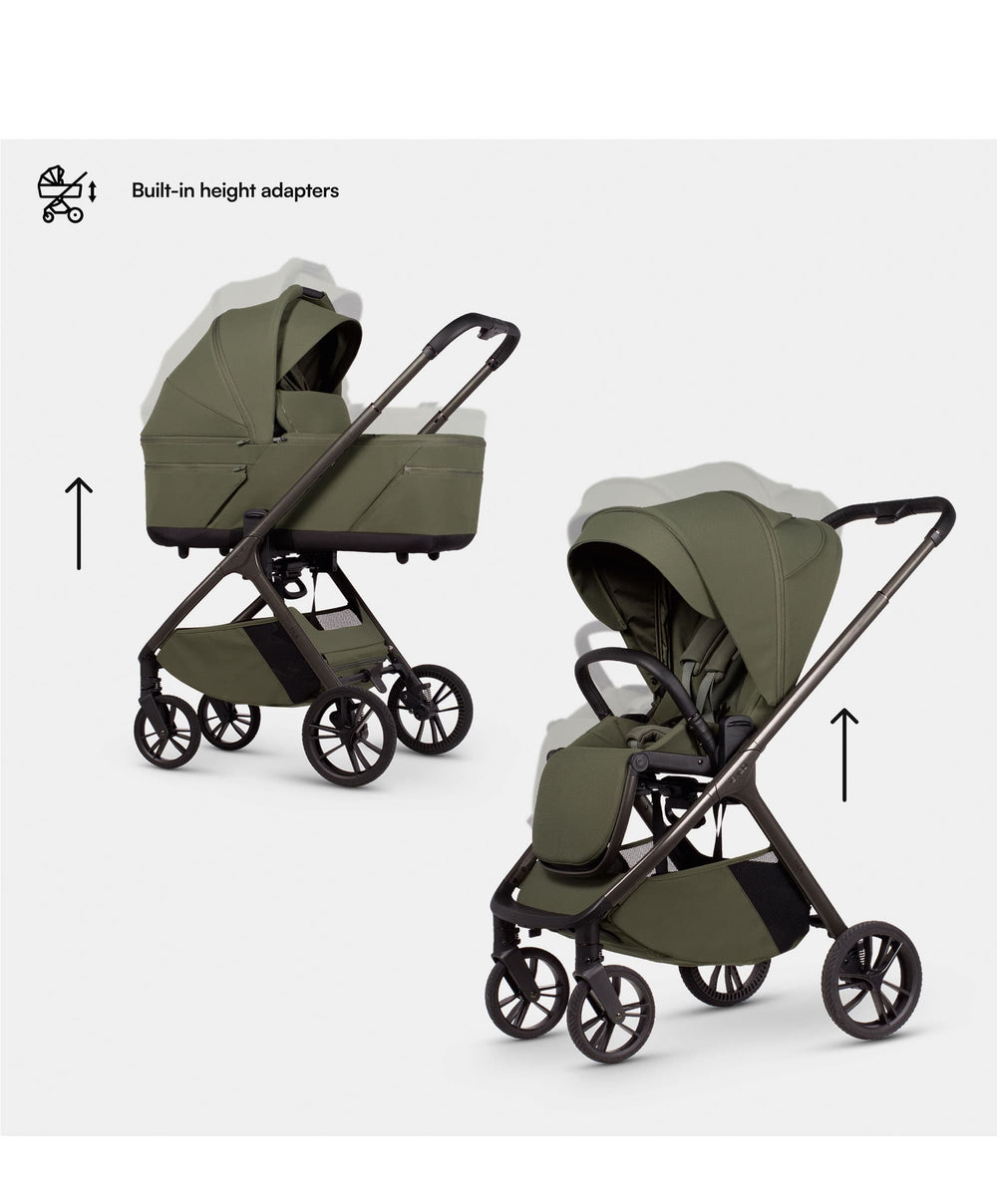 Venicci Pushchairs Venicci Tila 2in1 Essential Pushchair Bundle (11 Pieces) - Olive