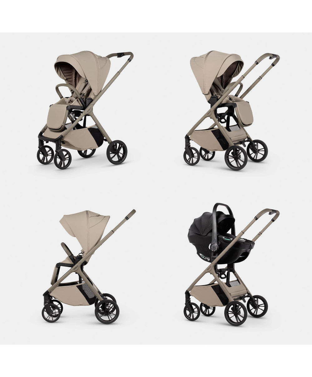 Venicci Pushchairs Venicci Tila Pushchair 4in1 Pushchair Bundle (13 piece) - Latte