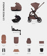 Venicci Pushchairs Venicci Tila Pushchair 4in1 Pushchair Bundle (13 piece) - Noce