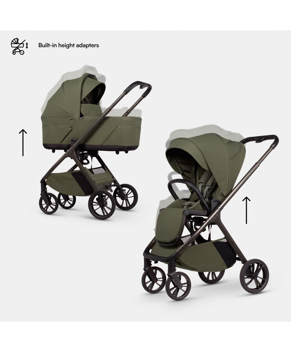 Venicci Pushchairs Venicci Tila Pushchair 4in1 Pushchair Bundle (13 piece) - Olive