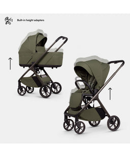 Venicci Pushchairs Venicci Tila Pushchair 4in1 Pushchair Bundle (13 piece) - Olive