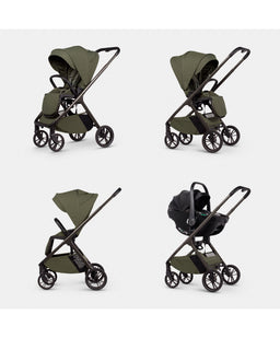 Venicci Pushchairs Venicci Tila Pushchair 4in1 Pushchair Bundle (13 piece) - Olive