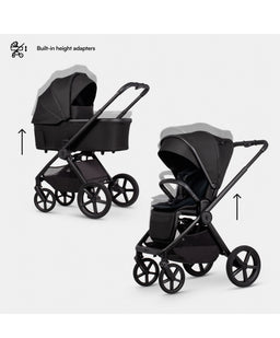 Venicci Pushchairs Venicci Upline 3 2in1 Essential Pushchair Bundle (11 Piece) - Onyx