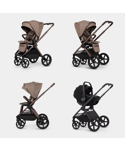 Venicci Pushchairs Venicci Upline3 2in1 Essential Pushchair Bundle (11 Piece) - Sand