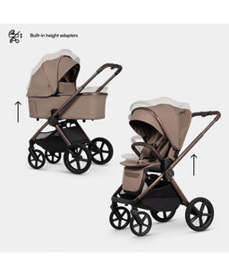 Venicci Pushchairs Venicci Upline3 2in1 Essential Pushchair Bundle (11 Piece) - Sand