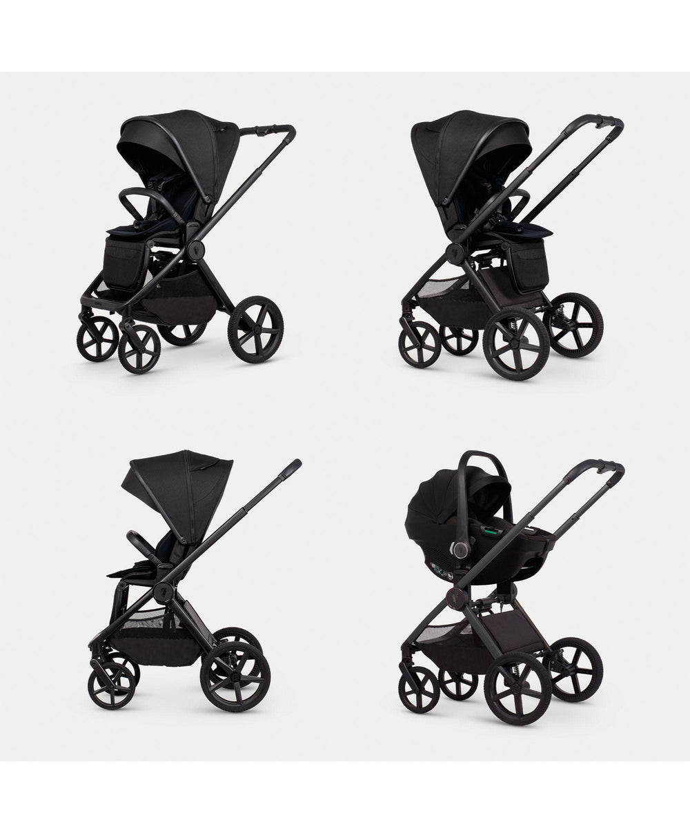 Venicci Pushchairs Venicci Upline3 4in1 Plus Ultimate Pushchair Bundle (16 Pieces) - Onyx