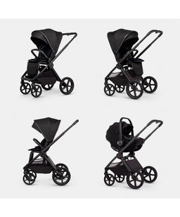 Venicci Pushchairs Venicci Upline3 4in1 Plus Ultimate Pushchair Bundle (16 Pieces) - Onyx