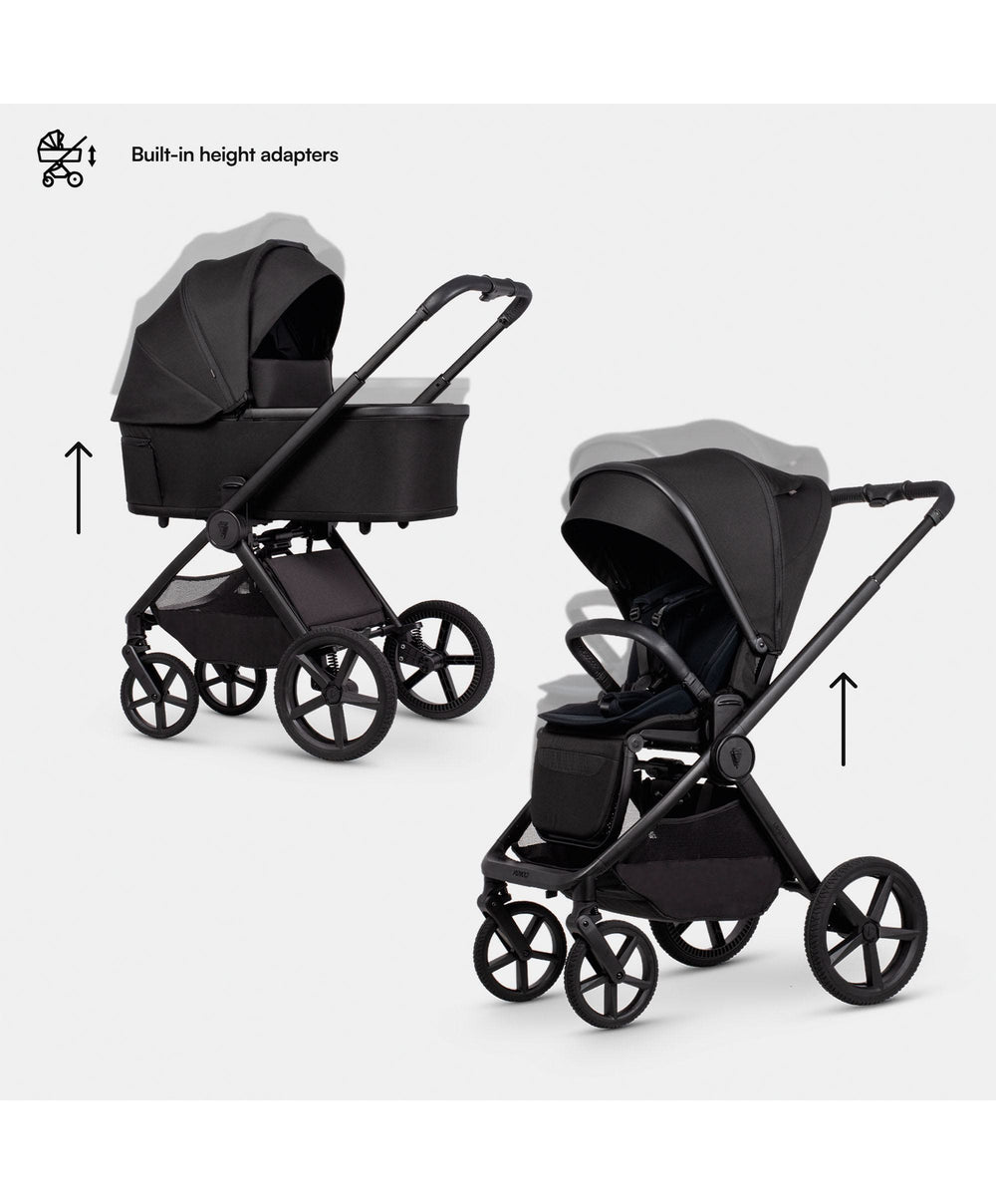 Venicci Pushchairs Venicci Upline3 4in1 Plus Ultimate Pushchair Bundle (16 Pieces) - Onyx
