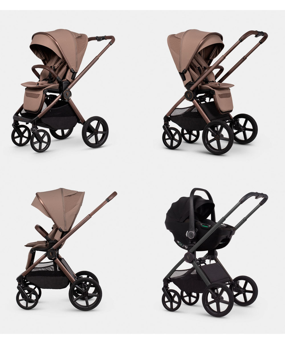 Venicci Pushchairs Venicci Upline3 4in1 Plus Ultimate Pushchair Bundle (16 Pieces) - Sand