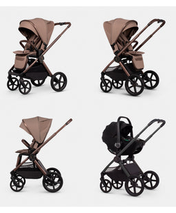 Venicci Pushchairs Venicci Upline3 4in1 Plus Ultimate Pushchair Bundle (16 Pieces) - Sand