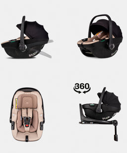 Venicci Pushchairs Venicci Upline3 4in1 Plus Ultimate Pushchair Bundle (16 Pieces) - Sand