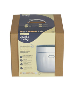 Vital Baby Vital Baby Nurture Advanced Pro UV Steriliser & Dryer, 3rd gen – Arctic White