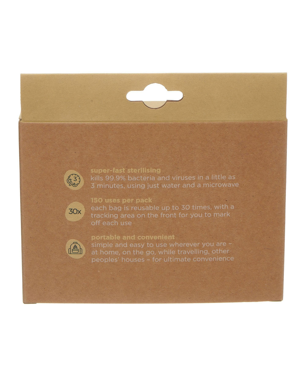 Vital Baby Vital Baby Nurture microwave sterilising bags (Pack of 5)