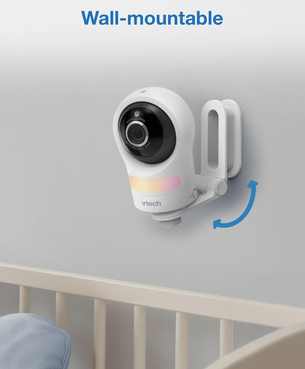VTech Baby Monitors VTech RM4761 5inch Smart Wi-Fi 1080p Pan &amp; Tilt Monitor - White