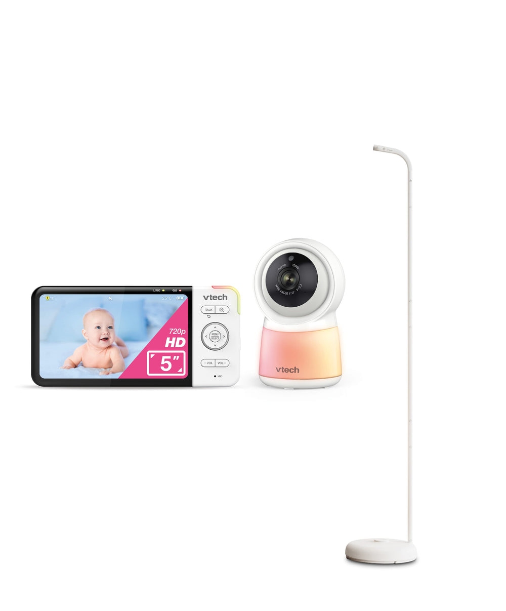 VTech Baby Monitors VTech RM5755HD 5 Smart Baby Monitor &amp; Camera Floorstand - White
