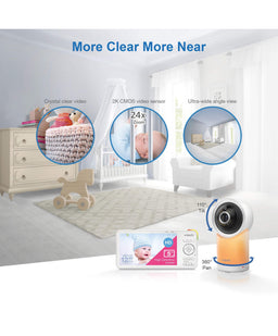 VTech Baby Monitors VTech RM5766HD Smart Video Baby Monitor