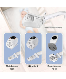 VTech Baby Monitors VTech RM5766HD Smart Video Baby Monitor & Camera Floorstand - White
