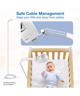 VTech Baby Monitors VTech RM5766HD Smart Video Baby Monitor & Camera Floorstand - White
